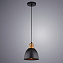 Светильник подвесной Arte Lamp EURICA A4245SP-1BK 60Вт E27