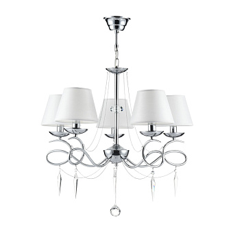 Люстра подвесная Freya Haley FR2909-PL-05-CH 40Вт 5 лампочек E14