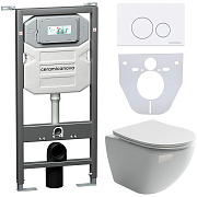 Инсталляция с унитазом Ceramica Nova CN4002_1001W_1000