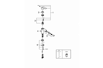 Смеситель для биде GROHE Eurosmart 32927003 хром