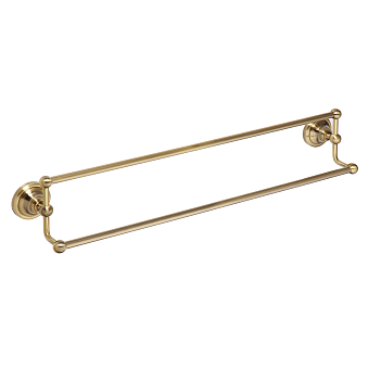 Полотенцедержатель BEMETA RETRO 144104237 бронза/прозрачный 66,5см