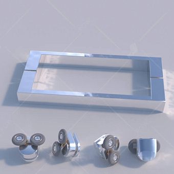 Угловое ограждение RGW Classic 32095488-11 CL-54 185х80см стекло прозрачное