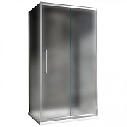 Угловое ограждение Abber Schwarzer Diamant AG30170MH-S80M 195х80см стекло матовое