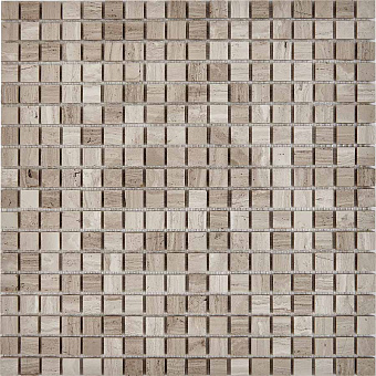 Мозаика PIXEL Каменная PIX253 White Wooden мрамор 30,5х30,5см 0,93кв.м.