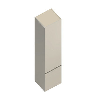 Пенал подвесной KERAMA MARAZZI CUBO CU.165Lh\LIM 30х35х165см Лимо