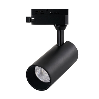 Трековый светильник Arte Lamp REGULUS A4568PL-1BK 13Вт LED чёрный для однофазного трека
