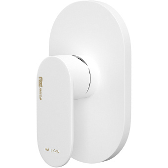 Смеситель для душа WASSERKRAFT Mindel 8551 белый (матовый)