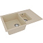 Мойка кухонная LEMARK RAMZA 760 9910038 50х76см бежевый