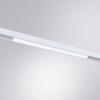 Магнитный трековый светильник Arte Lamp LINEA A4643PL-1WH 15Вт LED прозрачный