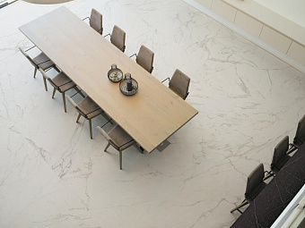 Лаппатированный керамогранит Atlas Concord Италия Marvel ADPV Calacatta Extra Lappato 75х75см 1,125кв.м.