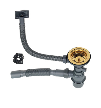 Мойка кухонная MELANA ProfLine D5050HG 50х50см золото