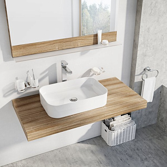 Раковина накладная RAVAK Ceramic Slim XJX01155002 37х55см