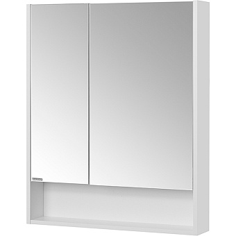 Шкаф зеркальный Акватон Сканди 1A252302SD010 13х90х85см без подсветки