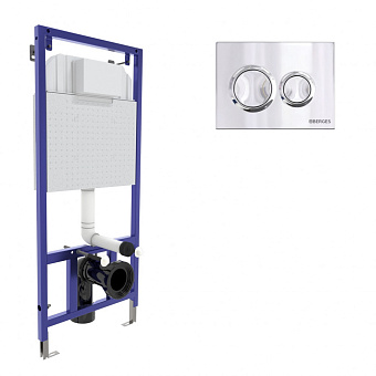 Инсталляция для подвесного унитаза BERGES NOVUM 040263