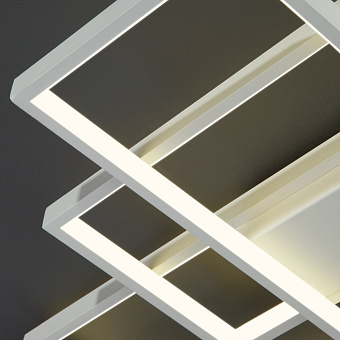 Светильник потолочный Eurosvet Direct 90177/3 белый 65Вт LED