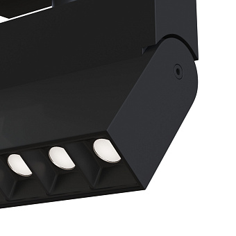 Магнитный трековый светильник Maytoni Points TR015-2-10W3K-B 10,7Вт LED чёрный