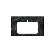 Столешница KERAMA MARAZZI Plaza PL2.VT93.80 Керамогранит 80х48см Риальто тёмный серый лаппатированный