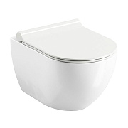 Унитаз подвесной RAVAK Uni Chrome X01535 безободковый без сиденья