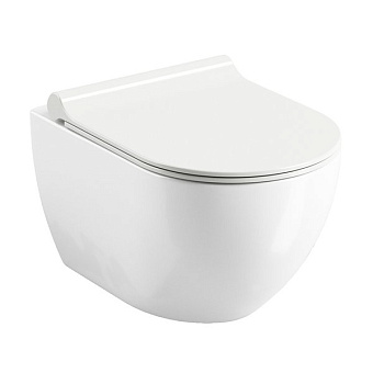 Унитаз подвесной RAVAK Uni Chrome X01535 безободковый без сиденья