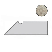Плитка для ступеней Atlas Concord Италия Aix A0SL Cendre Battiscopa Sag.Dx. 7,2х30см 0,259кв.м. неполированная