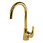 Смеситель для кухни WASSERKRAFT Sauer 7107 поворотный излив золото