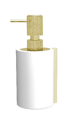 Дозатор Bertocci Easy 130 1948 5000 белый матовый/золото