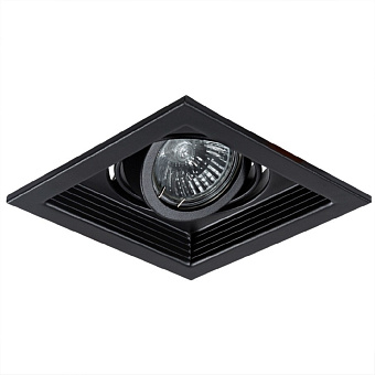 Светильник точечный встраиваемый Arte Lamp CANIS A6661PL-1BK 50Вт GU10