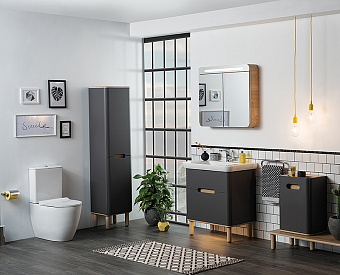 Унитаз напольный VITRA Sento 9830B003-7203 безободковый с микролифтом