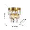 Бра Favourite Magnitudo 2206-2W 80Вт E14