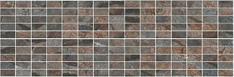 Декор KERAMA MARAZZI Театро MM12143 коричневый мозаичный 25х75см 0,188кв.м.