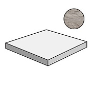 Плитка для ступеней Atlas Concord Италия Axi ANLX Silver Fir Scalino Angolare DX 22,5х22,5см 0,051кв.м. неполированная