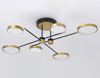 Люстра потолочная Ambrella COMFORT LineTech FL5157 84Вт 6 лампочек LED