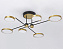 Люстра потолочная Ambrella COMFORT LineTech FL5157 84Вт 6 лампочек LED
