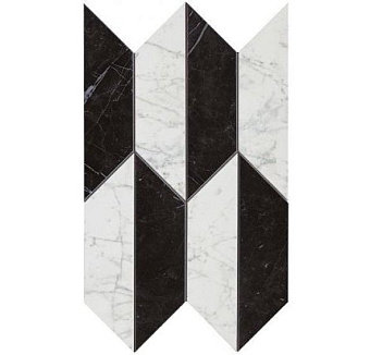 Керамическая мозаика Atlas Concord Италия MARVEL STONE AMMS Half Hex Cold Lappato 33х48,3см 0,64кв.м.