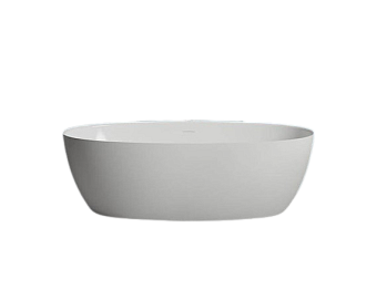 Ванна каменная SALINI ALDA 101922MRF S-Stone матовая 170х80см отдельностоящая