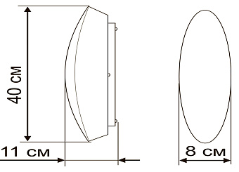 Светильник настенный Arte Lamp TABLET A6940AP-2WH 60Вт E27