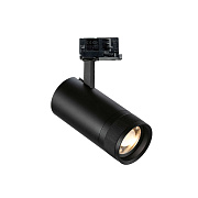 Трековый светильник IDEAL LUX EOS 276243 21,4Вт LED чёрный для трёхфазного трека