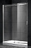 Душевая дверь Gemy Modern Gent S25191B 200х150см стекло прозрачное