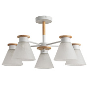 Люстра потолочная Arte Lamp TYLER A1031PL-5WH 60Вт 5 лампочек E27
