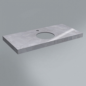Столешница KERAMA MARAZZI CANALETTO CN100.SG560702R Керамогранит 48х100см Риальто серый