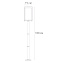 Светильник ландшафтный Arte Lamp BELFAST A4569PA-1BK 60Вт IP44 E27 чёрный