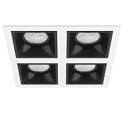 Светильник точечный встраиваемый Lightstar Domino D54607070707 50Вт GU5.3