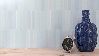 Настенная плитка WOW Gradient 109247 Crayon Blue Matt 4,3х24,3см 0,191кв.м. матовая