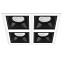 Светильник точечный встраиваемый Lightstar Domino D54607070707 50Вт GU5.3