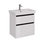 Тумба под раковину напольная LEMARK Combi LM03C70T-black 44х64,4х65см