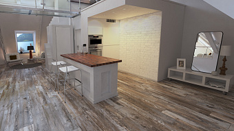 Плинтус ESTIMA Spanish Wood Skirting/SP04_NR/7x60 коричневый 7х60см 0,756кв.м.