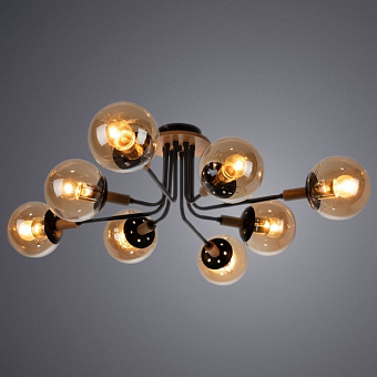 Люстра потолочная Arte Lamp OXFORD A2716PL-8BK 60Вт 8 лампочек E27