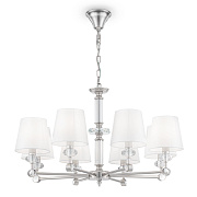 Люстра подвесная Maytoni Riverside MOD018PL-08CH 40Вт 8 лампочек E14