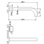 Смеситель для раковины Cisal Less New LN01351121 хром