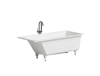 Ванна каменная SALINI CASCATA 104123MRH 169,8х75см встраиваемая